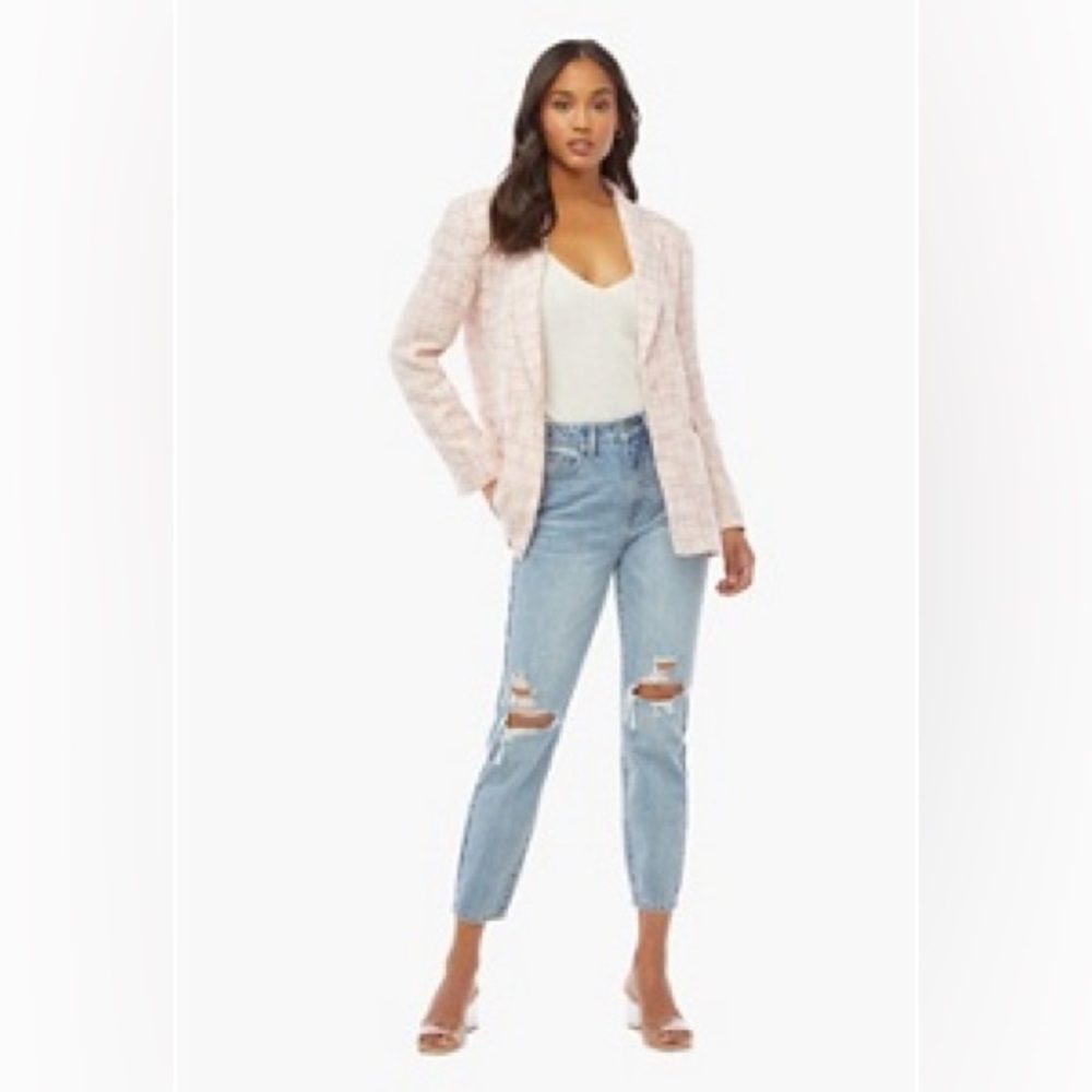 BRAND NEW JustFab light wash skinny jeans size 32 runs small